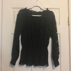 See through blouse - Lace